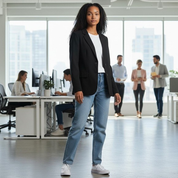 Brooks Brothers Jackets & Blazers - Brooks Brothers Blazer Jacket Petite Size 6 Black Wool Career Academia Business